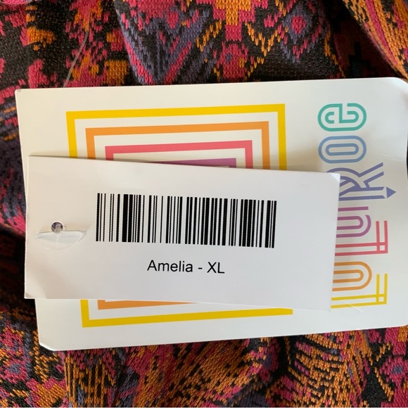 Lularoe Amelia new with tags dress size extra large - Picture 6 of 7